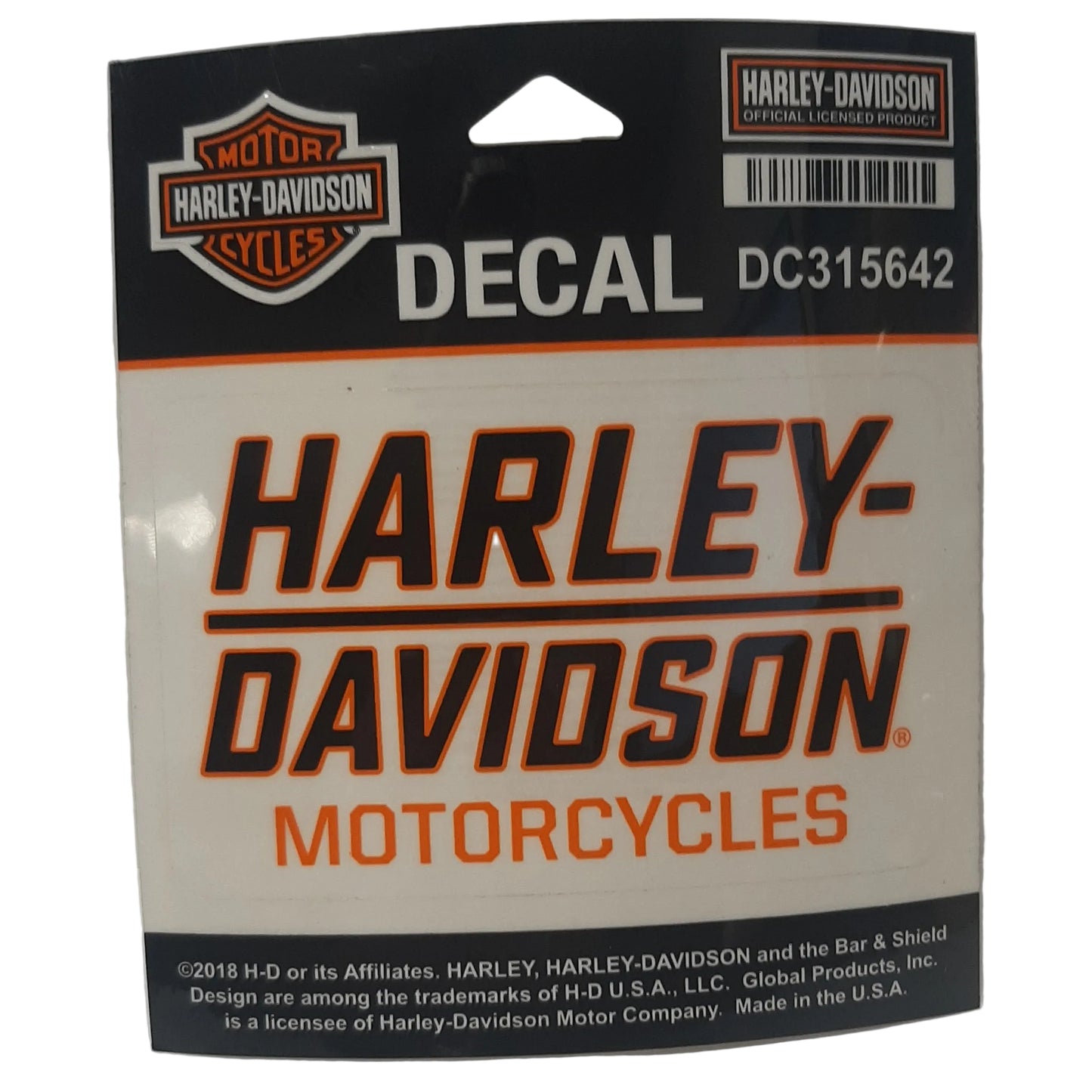 Genuine Harley Davidson Decal | ZDC315642