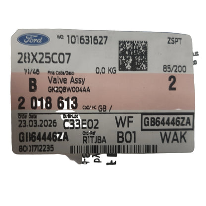 Genuine Ford Valve Assy | 2018613