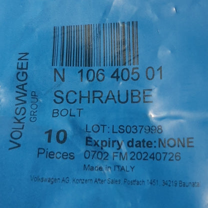 Genuine SEAT Socket Head Bolt | N10640501