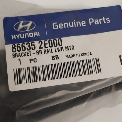 Genuine Hyundai Bracket-Rr Rail Lwr | 866352E000