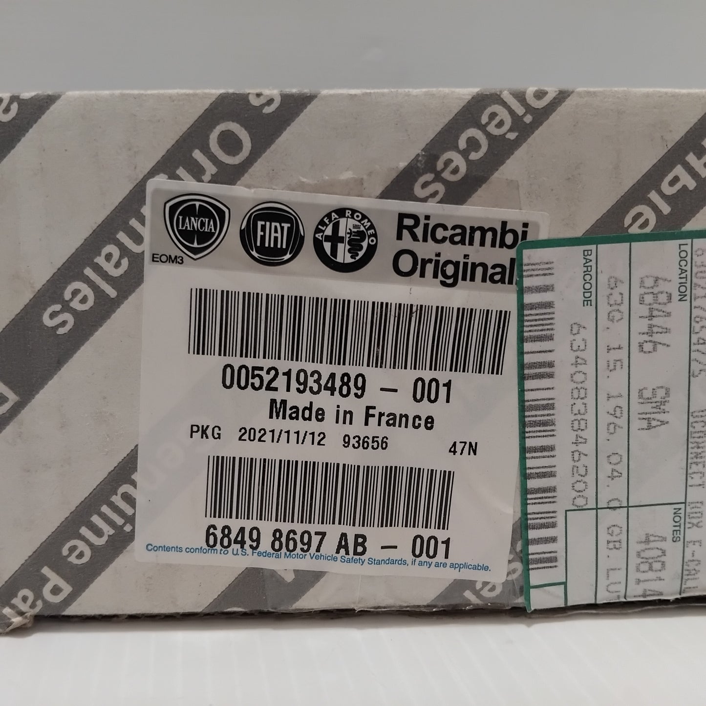 Genuine Fiat Telematic Box | 52193489