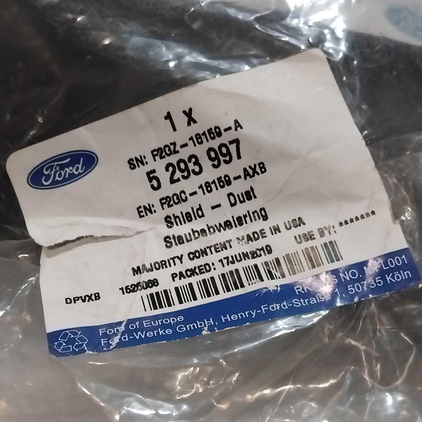 Genuine Ford Shield - Dust | 5293997