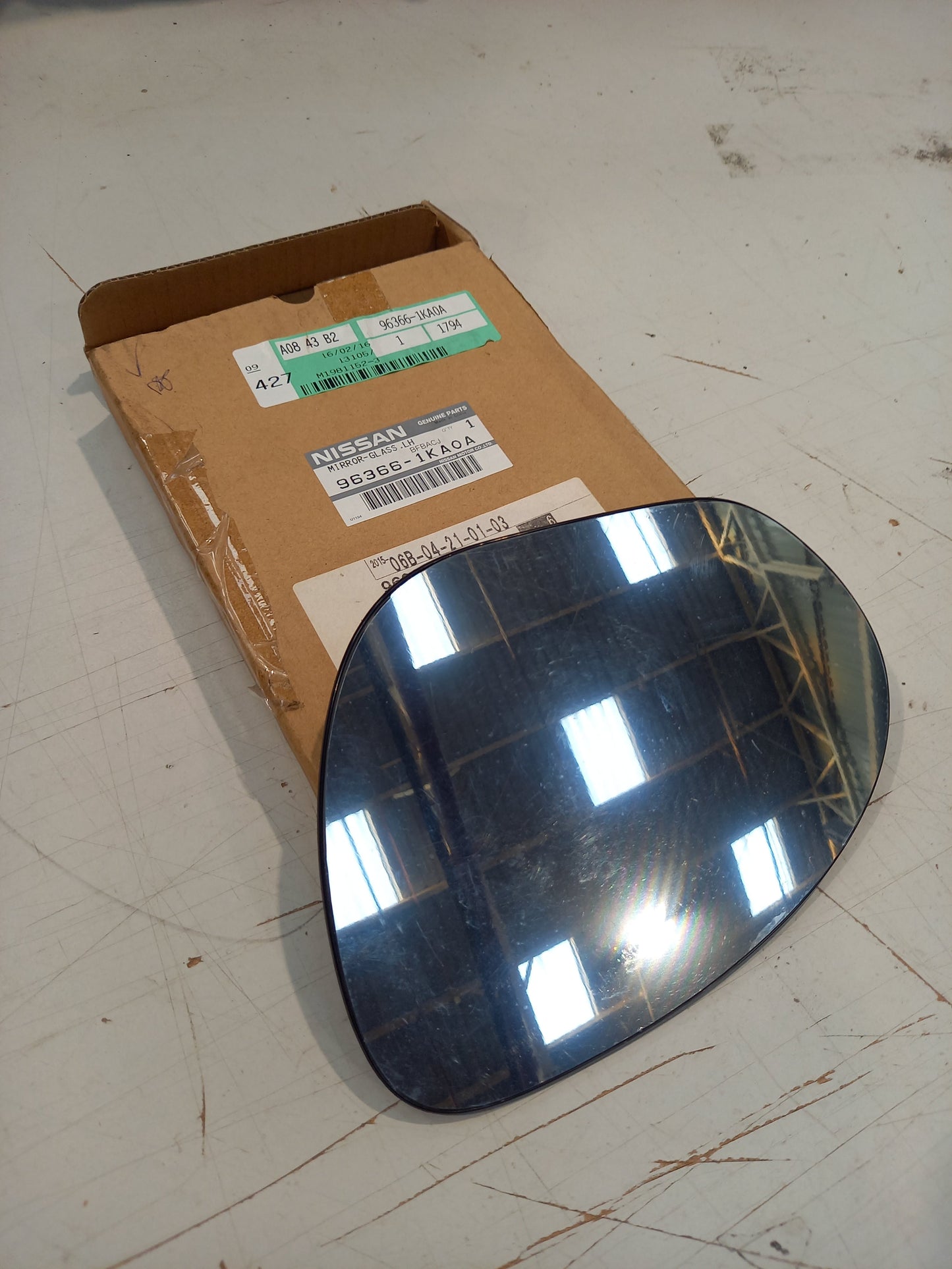 Genuine Nissan Glass-Mirror,Lh | 963661KA0A