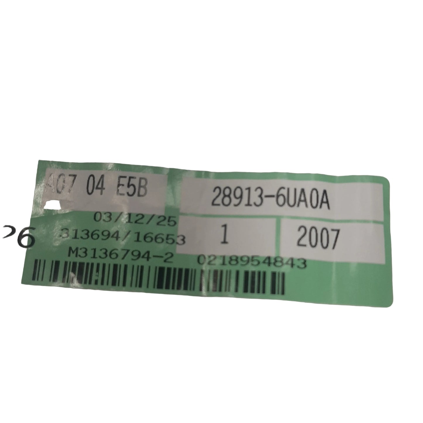 Genuine Nissan Cap-Windshield | 289136UA0A