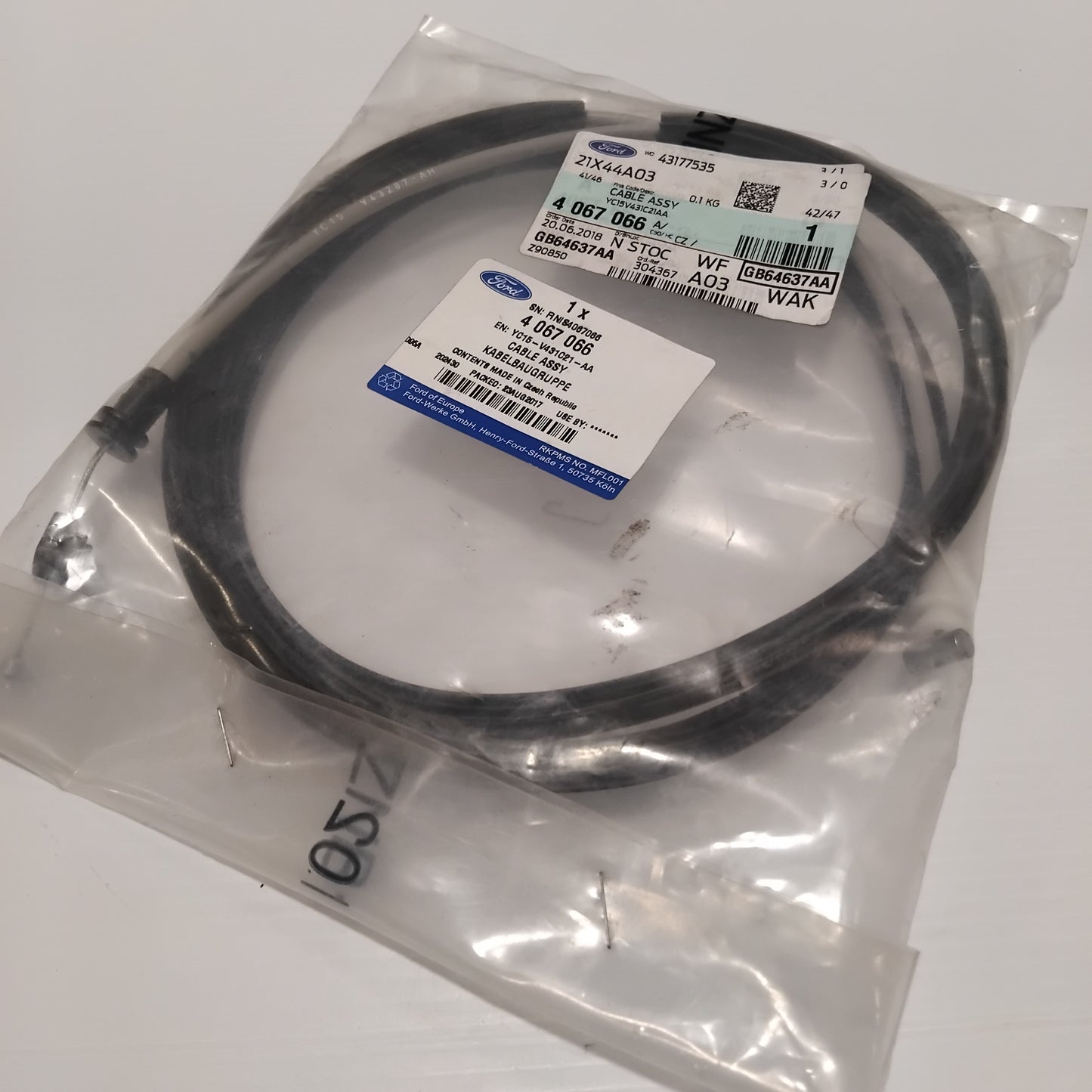 Genuine Ford Cable Assy | 4067066
