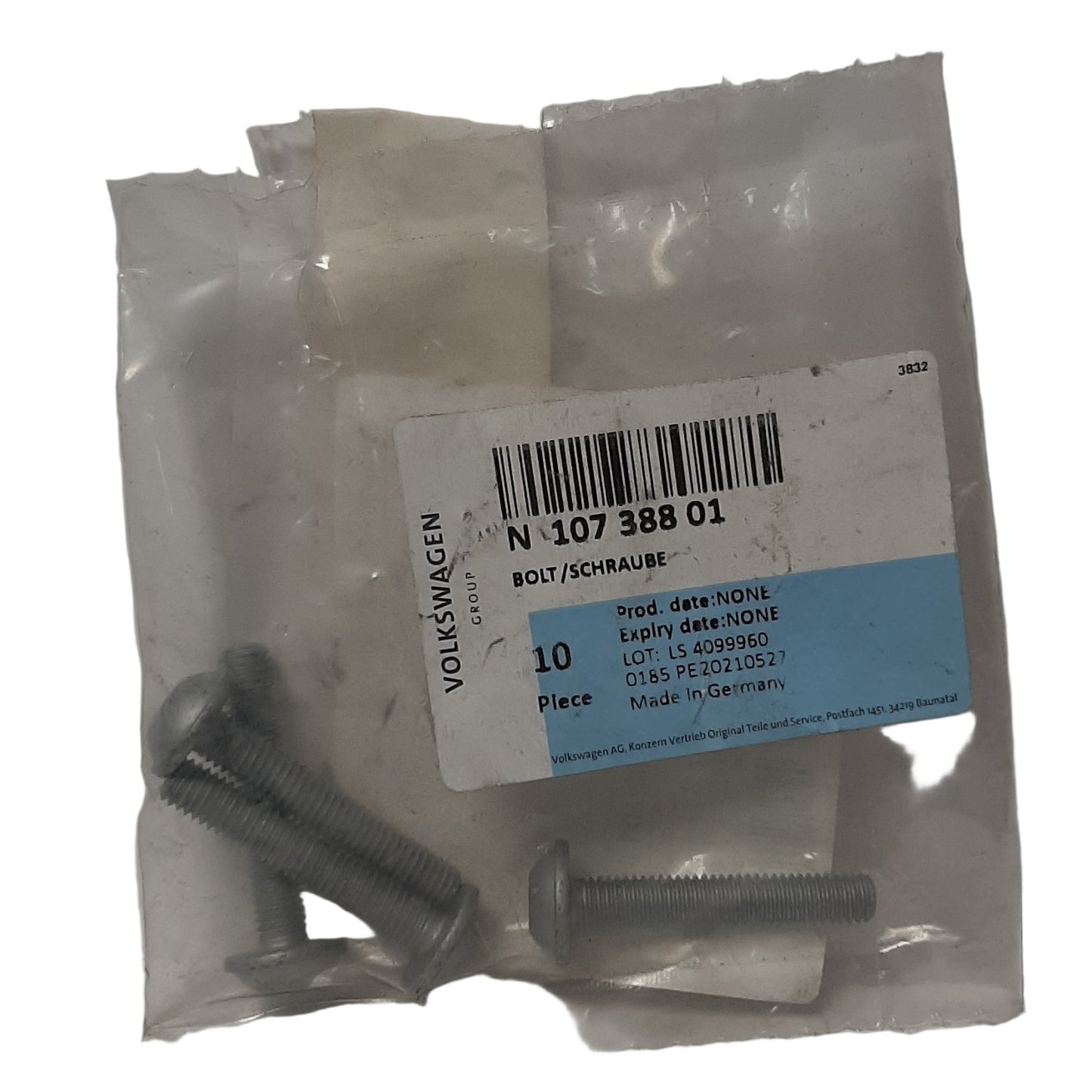 Genuine SEAT Screw | N10738801
