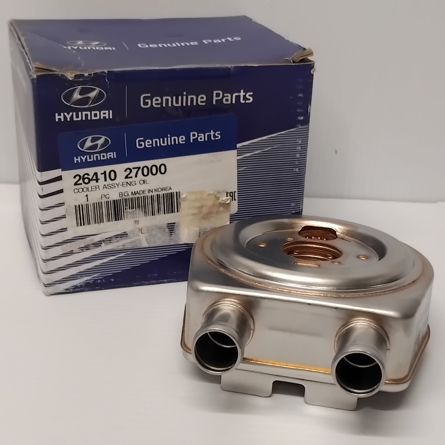 Genuine Hyundai Cooler Assy-Eng Oil | 2641027000