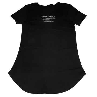 Genuine Harley Davidson Night Script Women's T-shirt - XS | R0024932