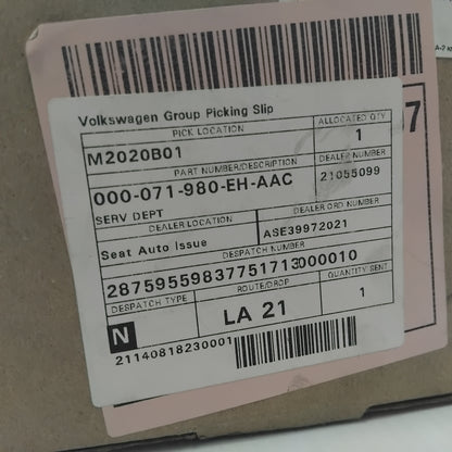Genuine SEAT Serv Dept | 000071980EHAAC