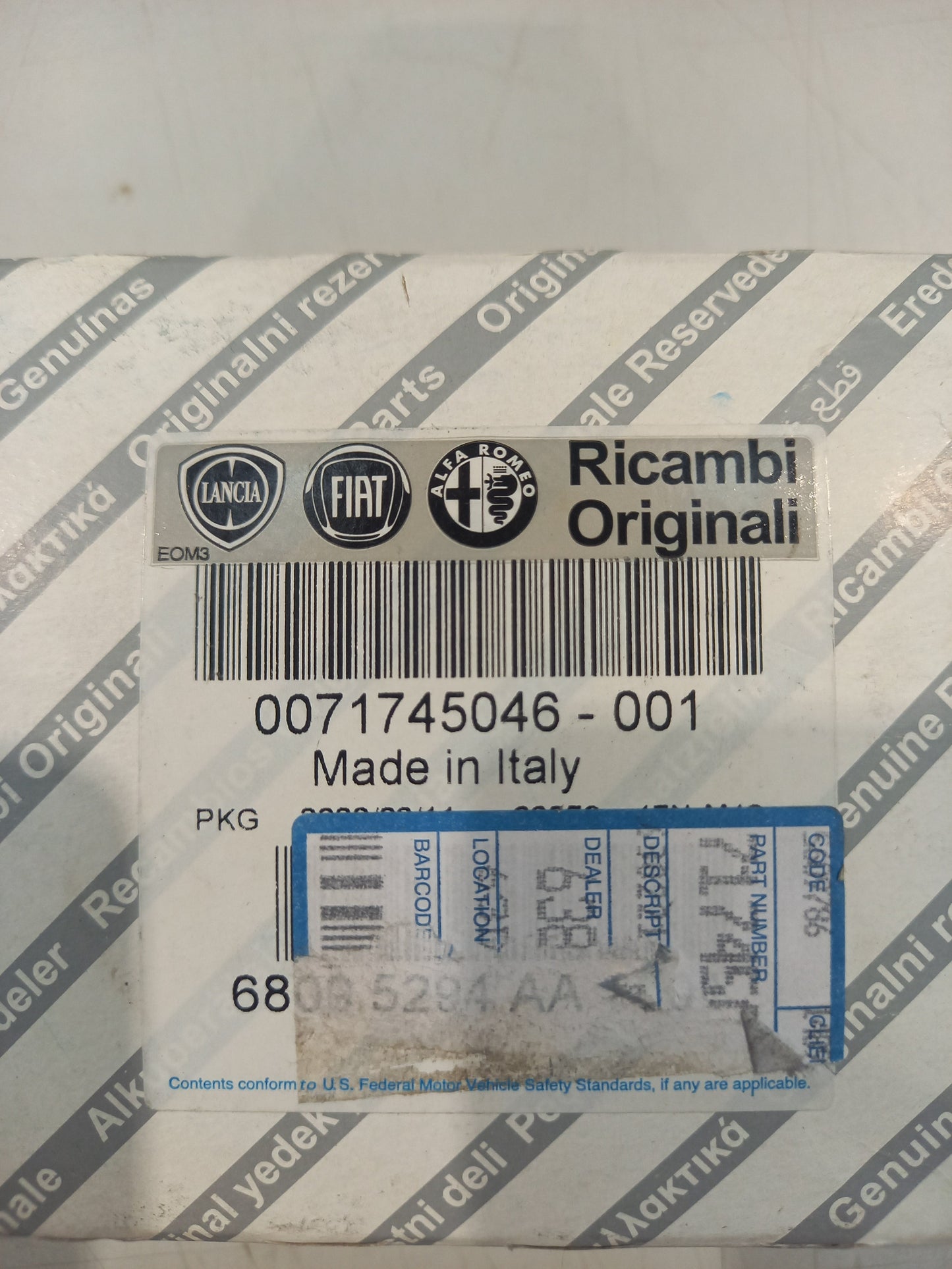 Genuine Fiat Bearing | 71745046