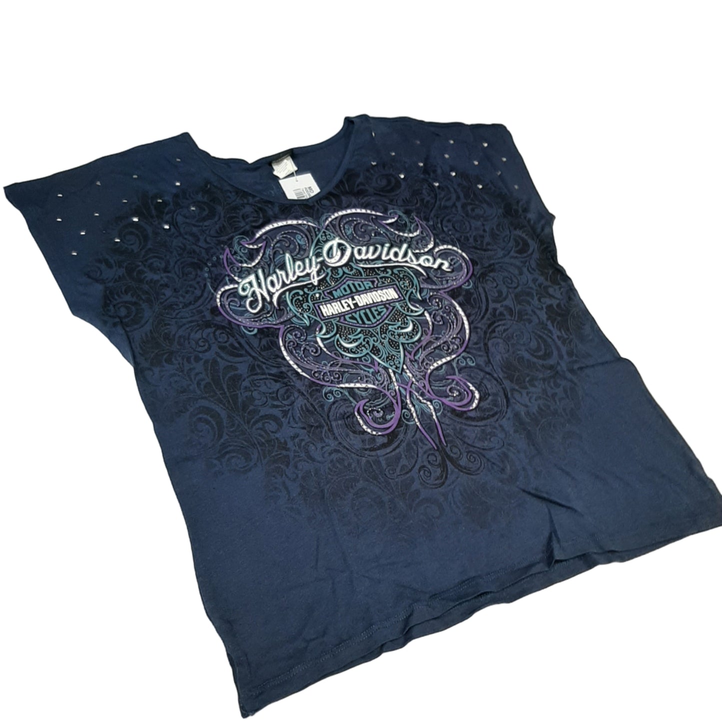 Genuine Harley Davidson Twist Dolman Robin Hood Women T-shirt - Large | R0036055