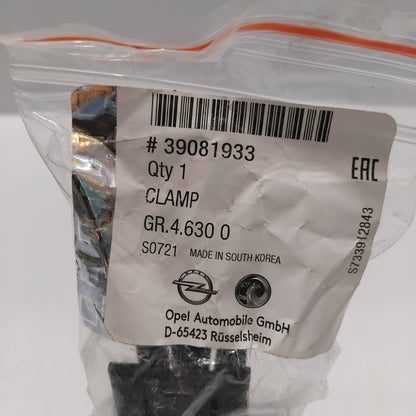 Genuine Vauxhall Securing Clip | 39081933