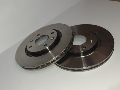 2x Front Brake Discs PSA - Peugeot 1007 2005-2009 | 4249G1