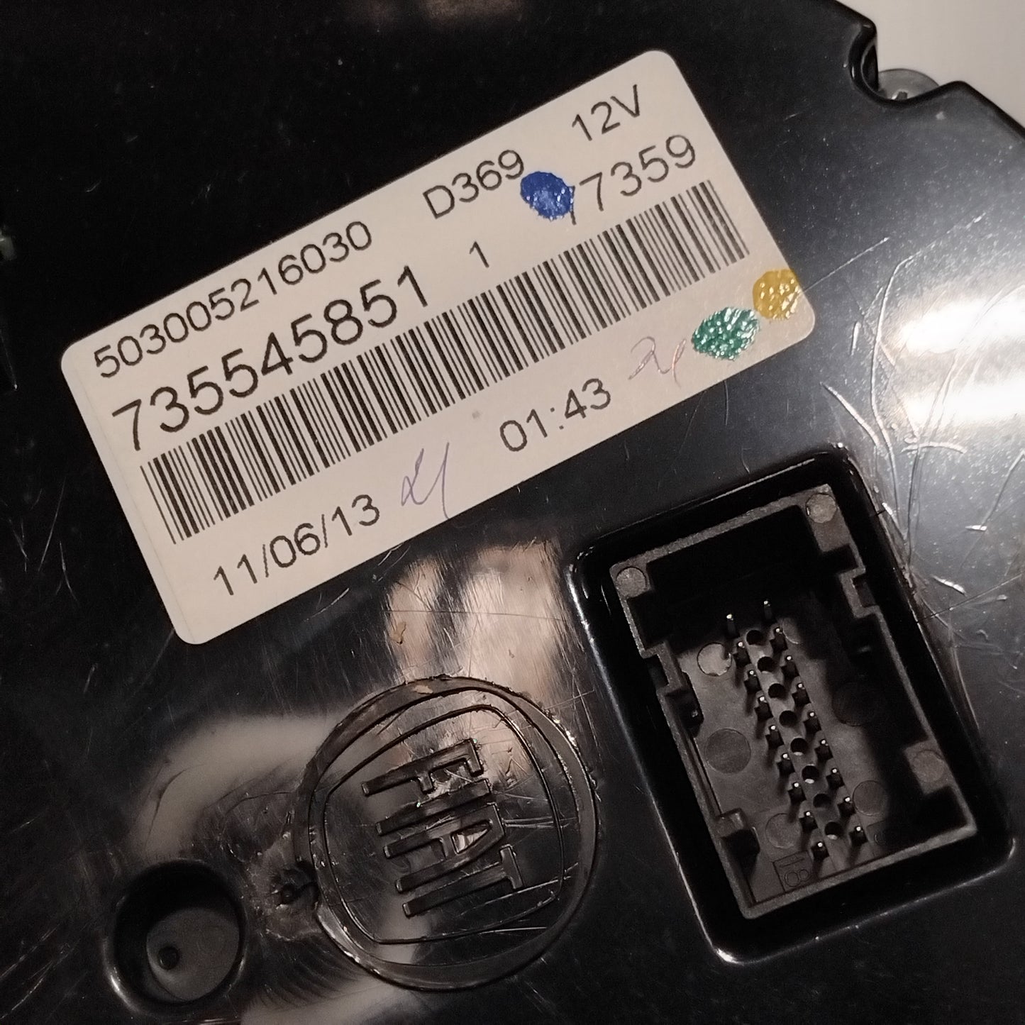 Genuine Fiat Inst/Cluster As | 735590735