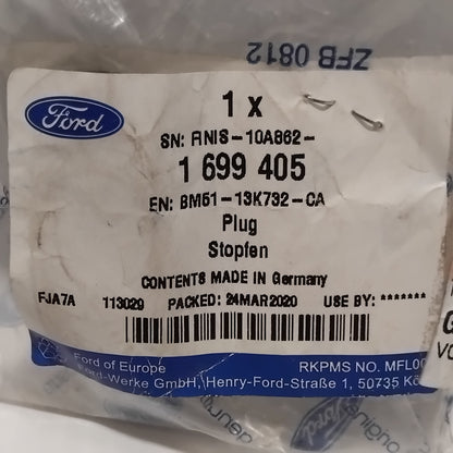 Genuine Ford Plug | 1699405