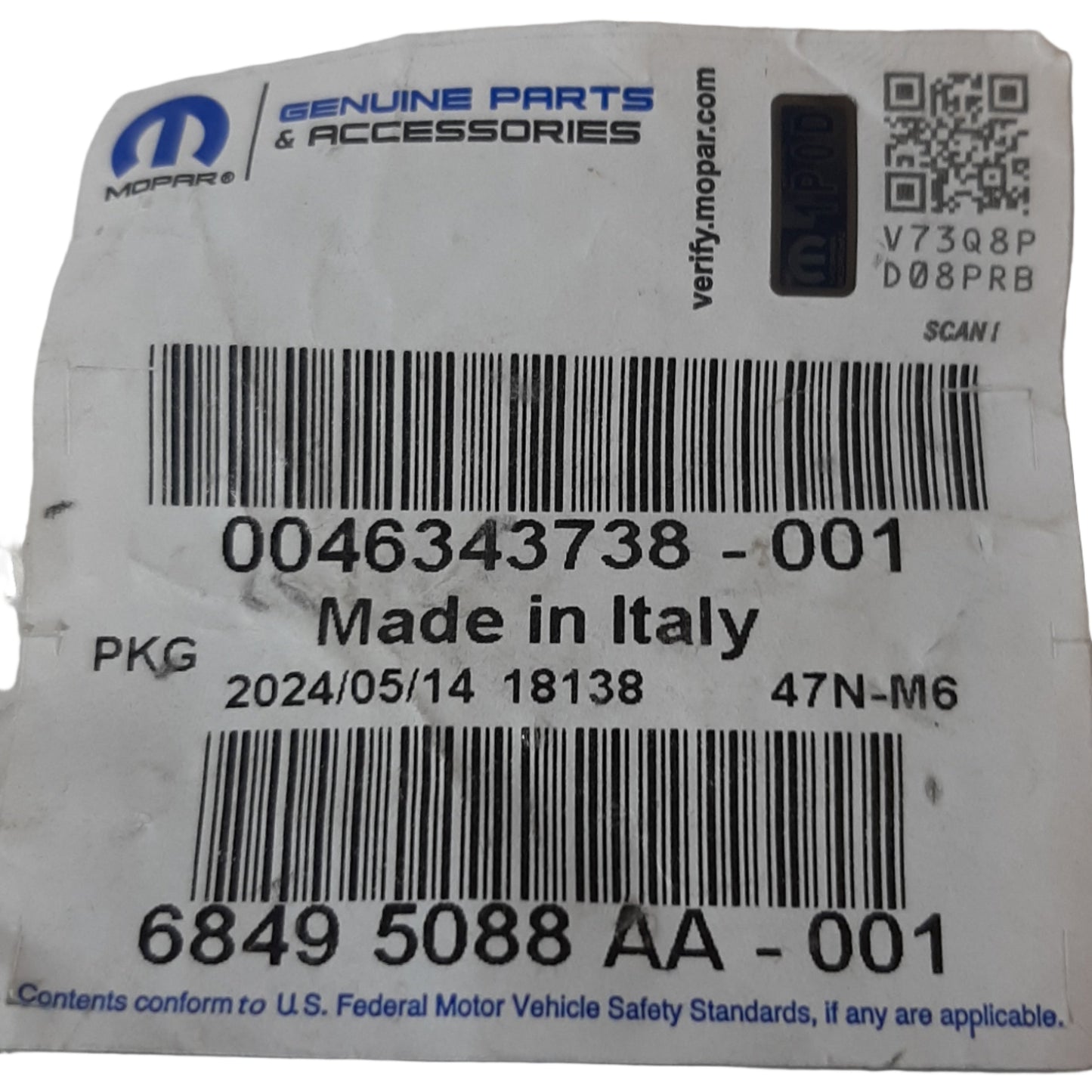 Genuine Fiat Bracket | 46343738