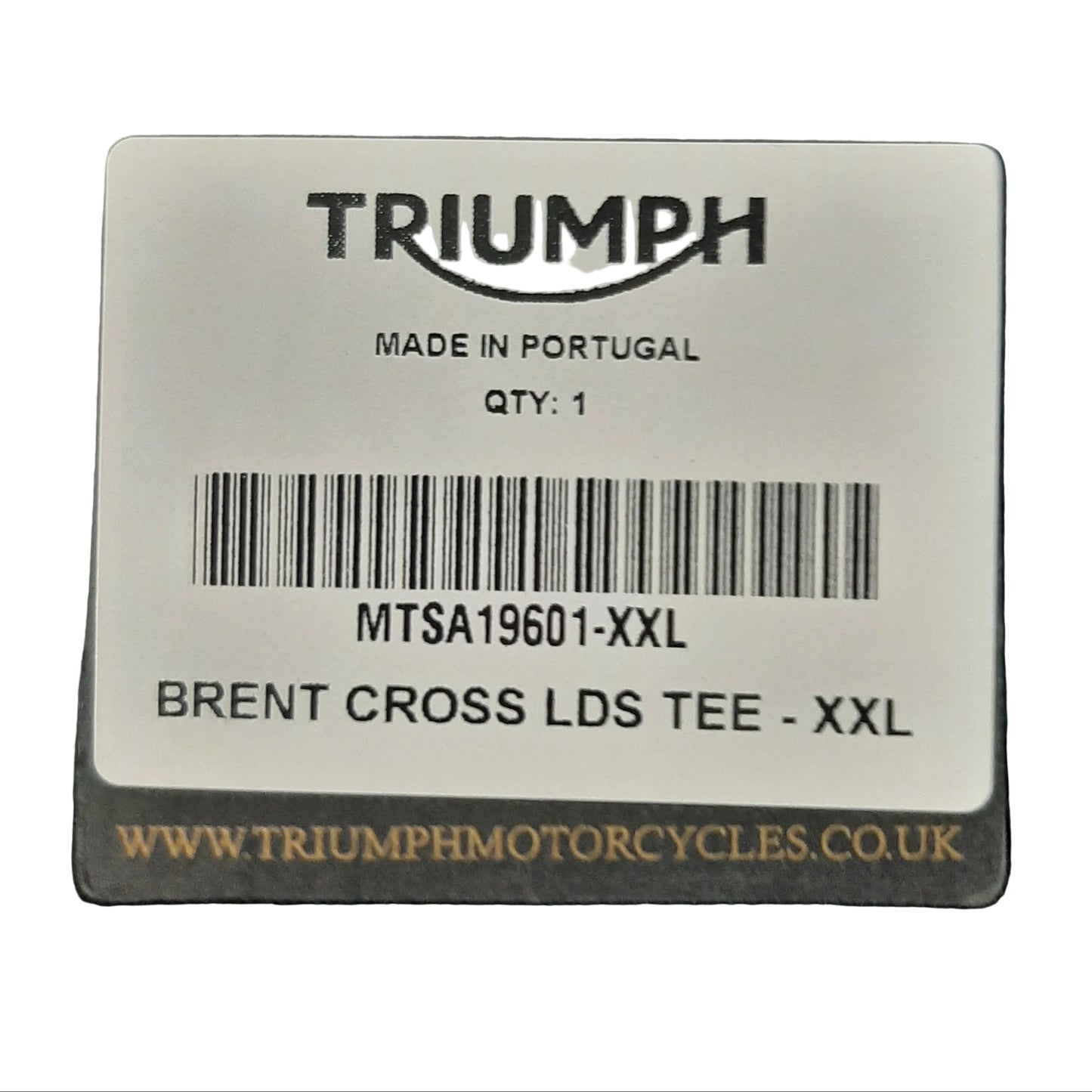 Genuine Triumph Brent Cross Ladies Tee-XL | MTSA19601-XL