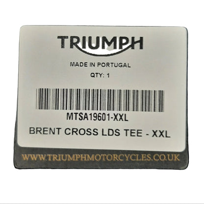 Genuine Triumph Brent Cross Ladies Tee-XL | MTSA19601-XL