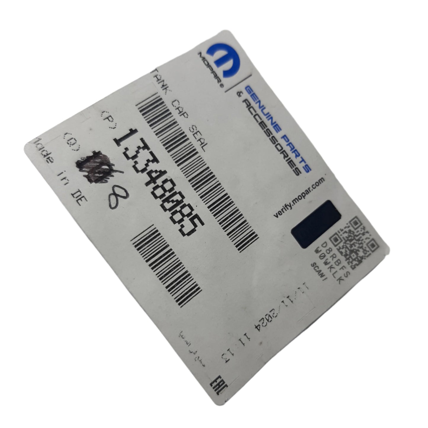 Genuine Vauxhall Gasket | 13348085