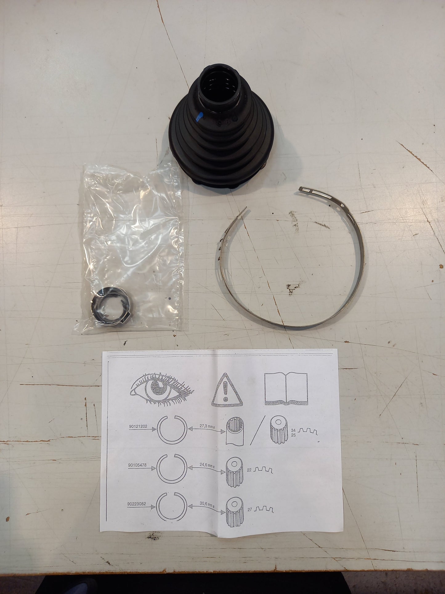 Genuine Vauxhall D/S Gaiter Kit | 13462065