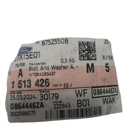 Genuine Ford Bolt And Washer Assy - Hex Head | 1513426