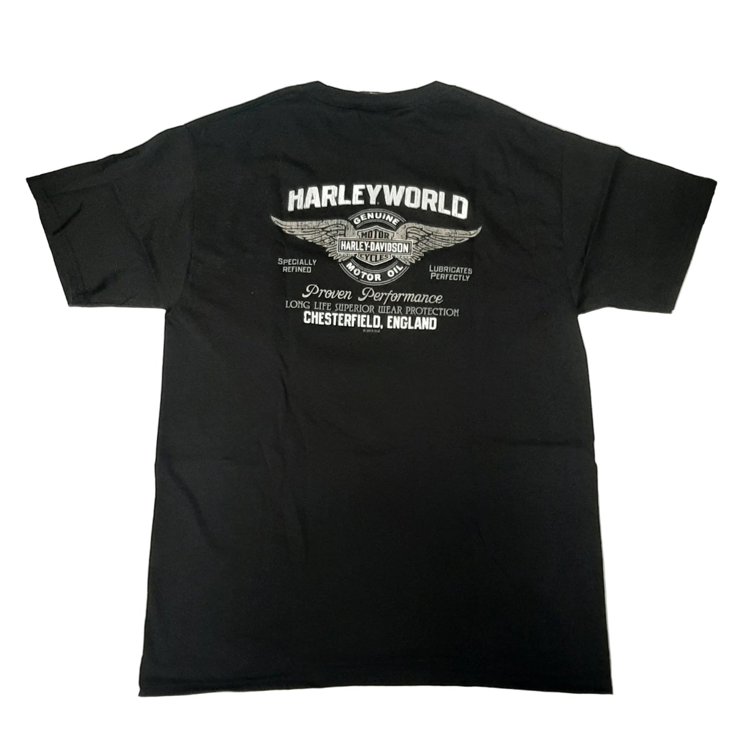 Genuine Harley Davidson Distressed Upwing Hd Tee Md | R0033444
