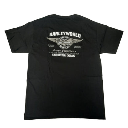 Genuine Harley Davidson Distressed Upwing Hd Tee Md | R0033444