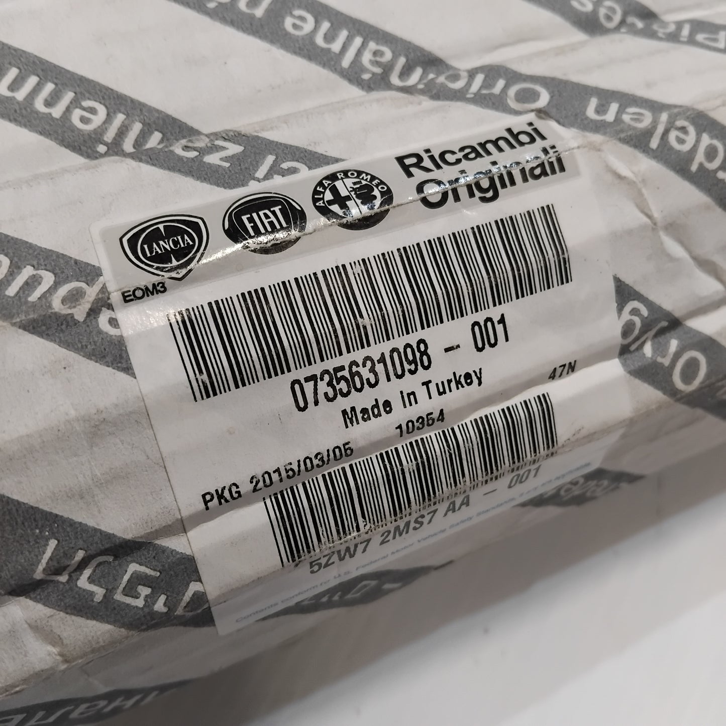 Genuine Right / Driver Sun Visor - Jeep Renegade 2014-2018 RHD | 735631098