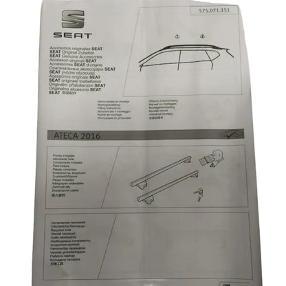 Genuine Seat Ateca Roof Bars | 575071151