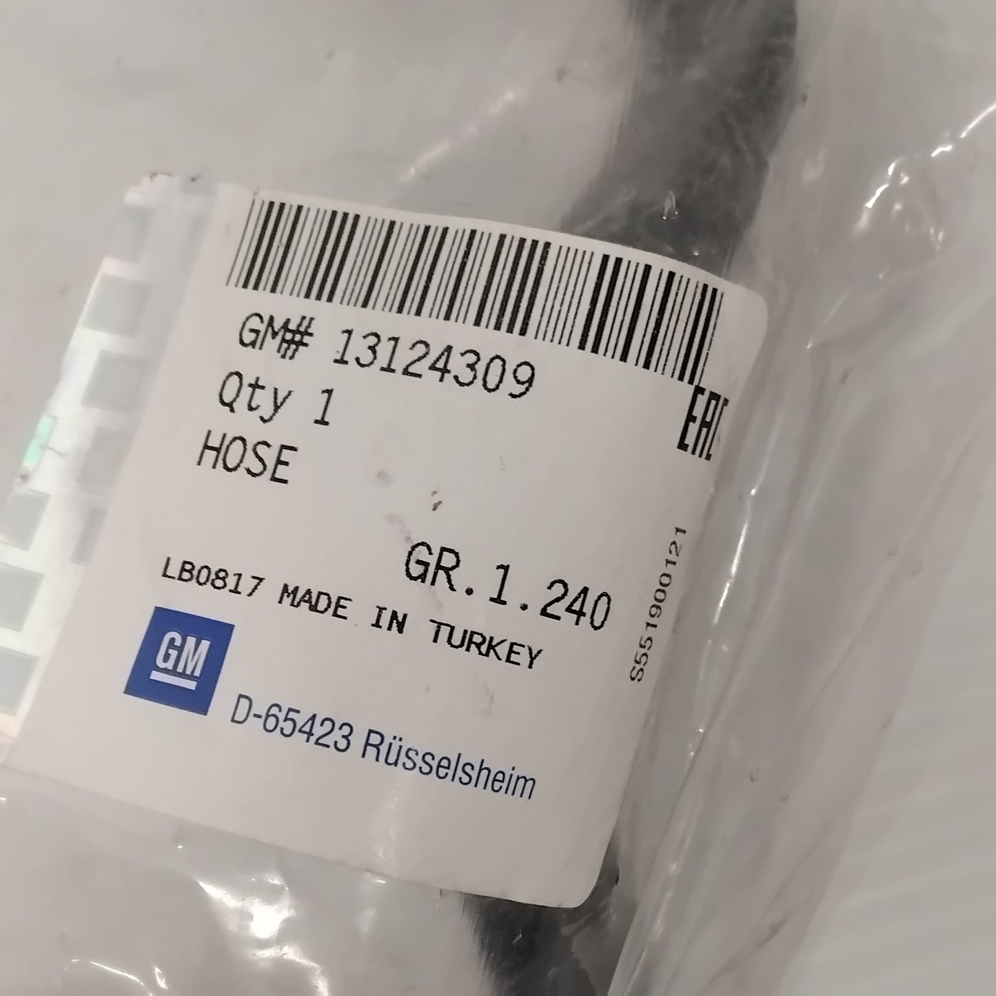 Genuine Degassing Hose - Vauxhall Astra 2004-2010 Diesel | 13124309