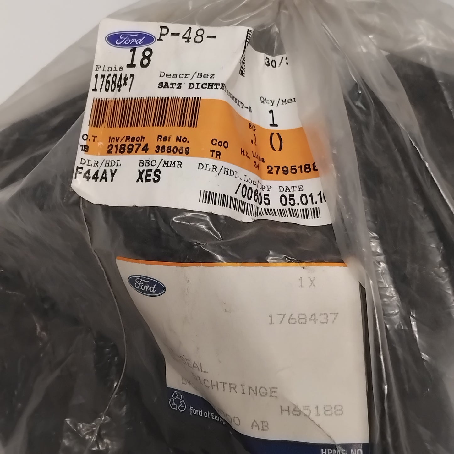 Genuine Ford Kit - Seal | 1768437