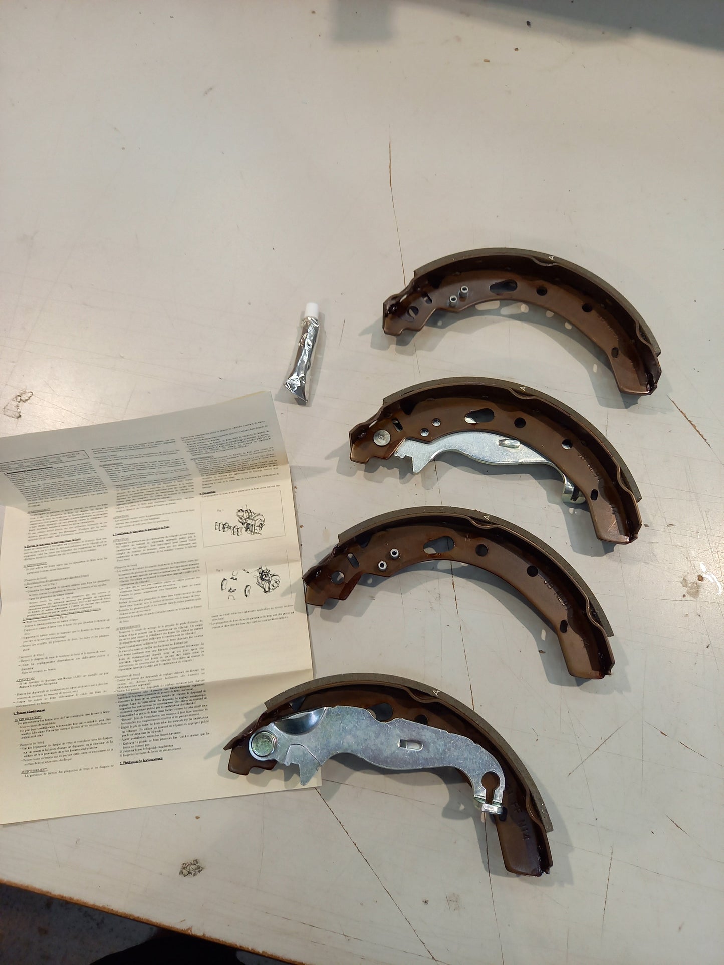 Genuine Mazda Shoe Set,Brake- | DFY32638ZA