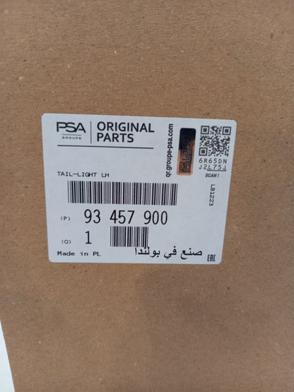 Genuine Vauxhall Tail-Light | 93457900