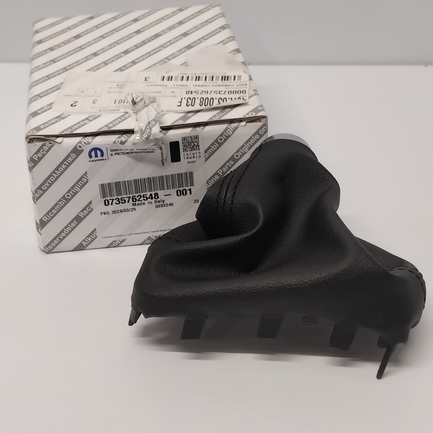 Genuine Gearstick Boot - Fiat Ducato 2.2 8 Speed Automatic RHD | 735762548