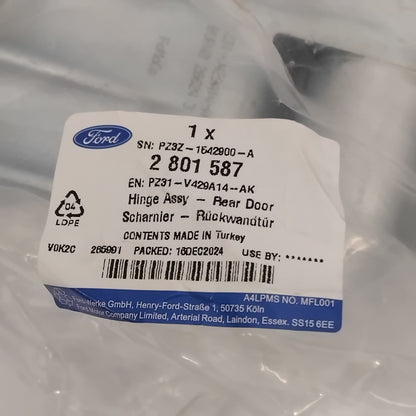 Genuine Left Rear Door Hinge - Ford Transit Custom 2023- | 2801587