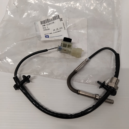 Genuine Exhaust Temperature Sensor - Vauxhall Astra / Corsa / Zafira | 93189198