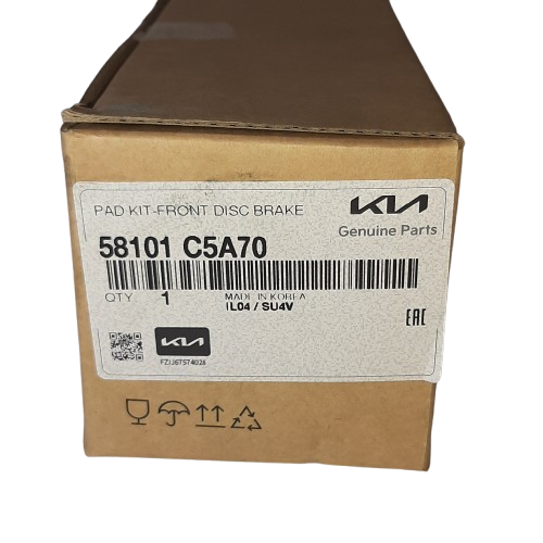 Genuine Kia Pad Kit-Front Disc B | 58101C5A70