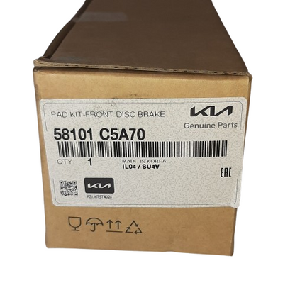 Genuine Kia Pad Kit-Front Disc B | 58101C5A70