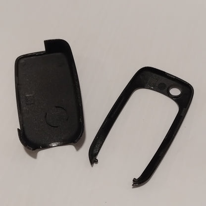 2x Key Cover - Fiat / Fiat Professional - Glossy Black / Matt Bronze | 50927702