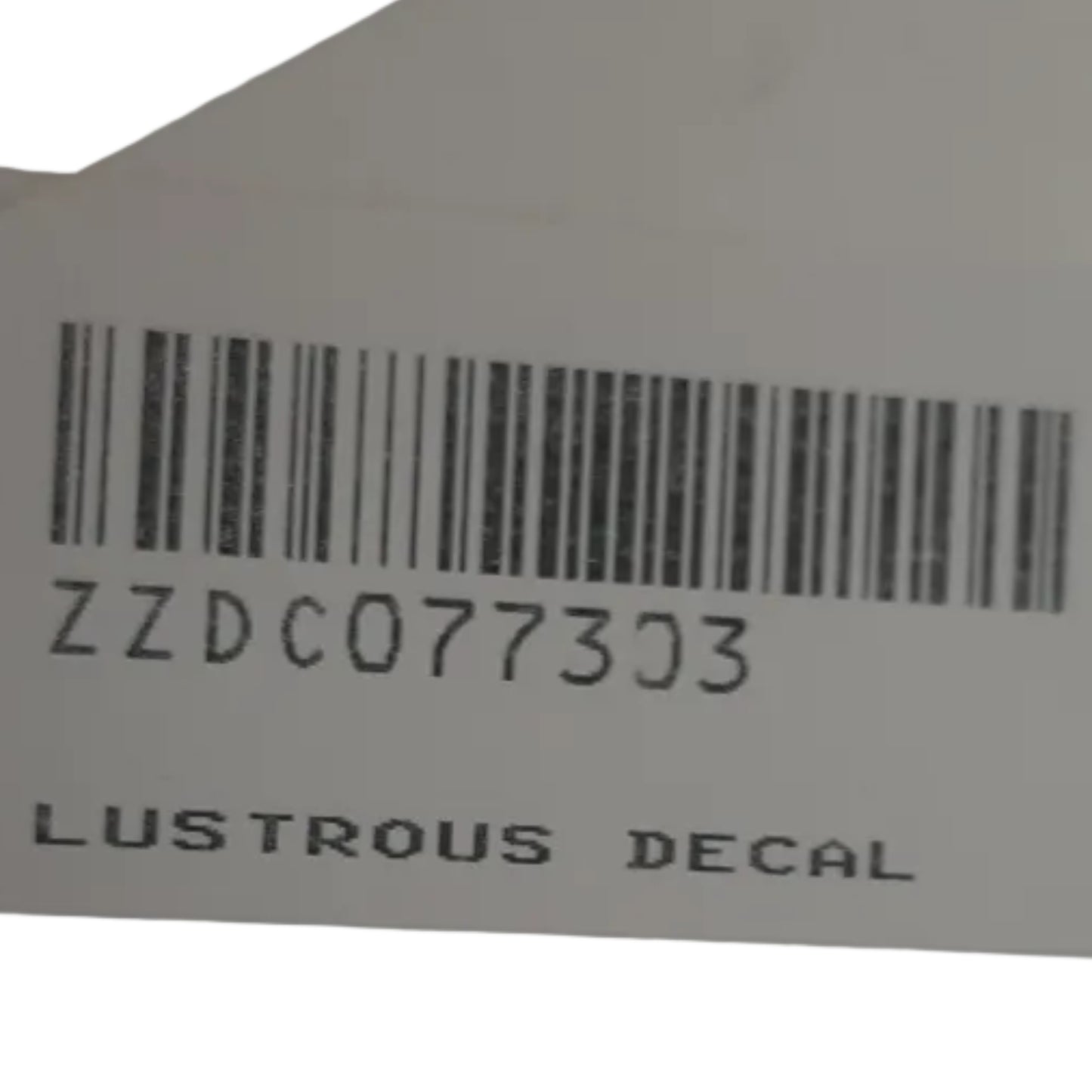 Genuine Harley Davidson Lustrous Decal | DC077303