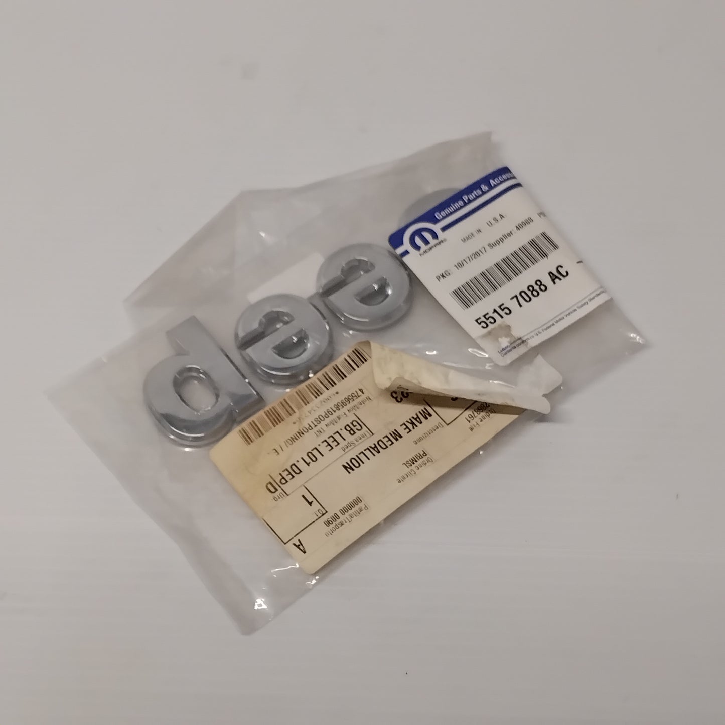 Genuine Jeep Make Medallion | K55157088AC
