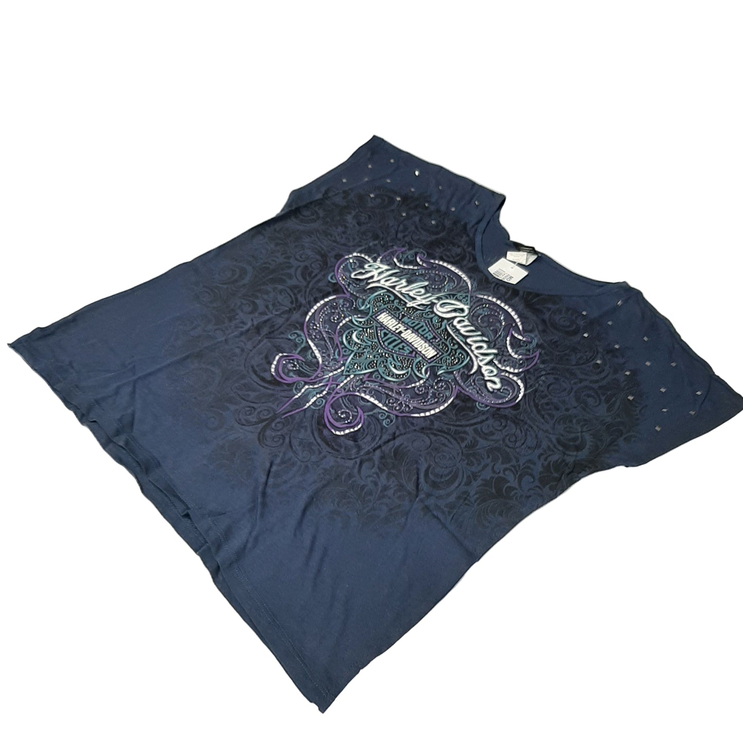 Genuine Harley Davidson Twist Dolman Robin Hood Women T-shirt - Large | R0036055