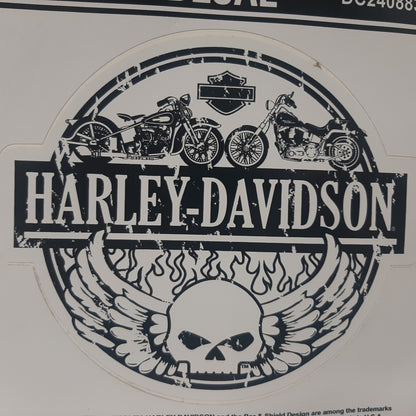 Genuine Harley Davidson Winged Skull Sticker | DC240883