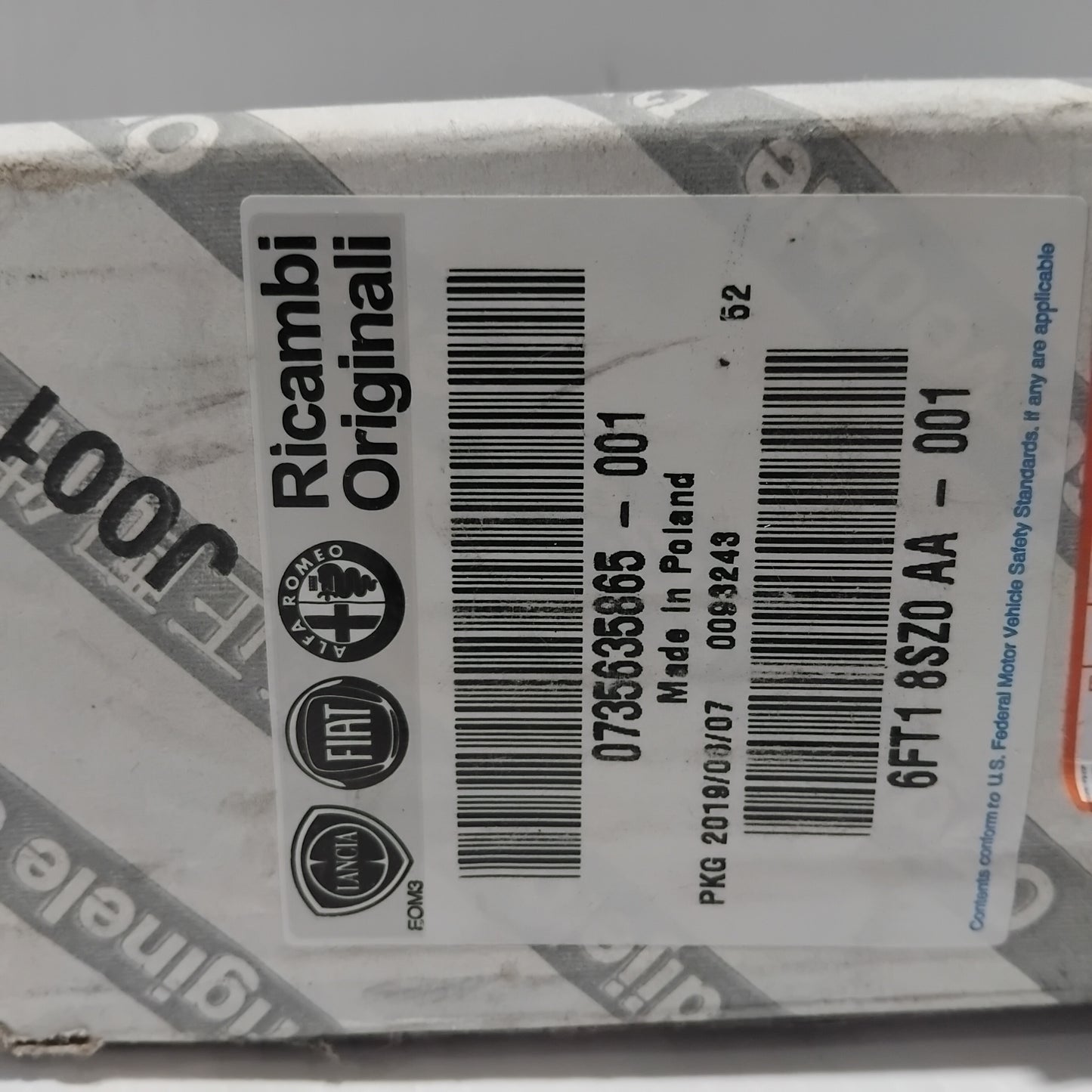 Genuine Fiat Handle | 735635865