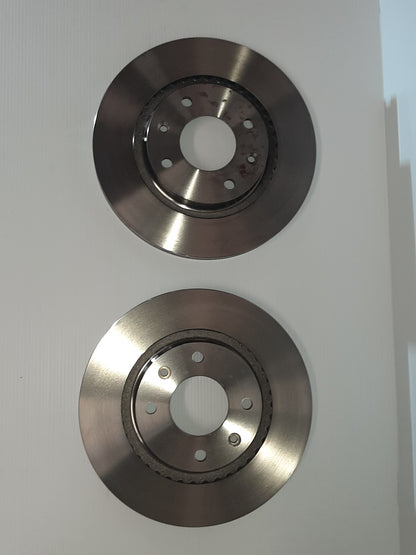 2x Front Brake Discs PSA - Peugeot 1007 2005-2009 | 4249G1