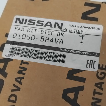 Genuine Nissan Pad Kit-Disc Br | D1060BH4VA