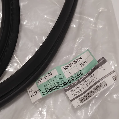 Genuine Nissan Weatherstrip-Ba | 908303VV0A