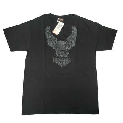Genuine Harley Davidson Distressed Upwing Hd Tee Md | R0033444