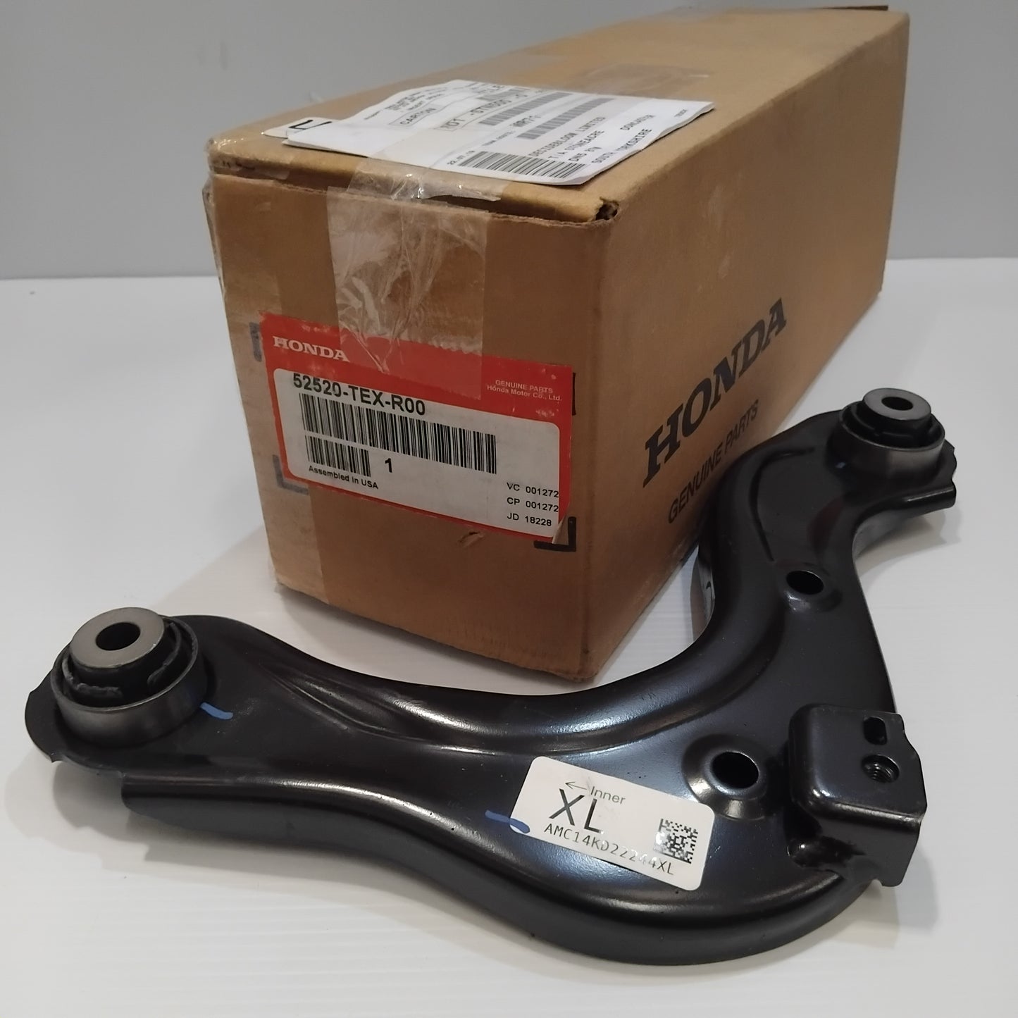 Genuine Honda Arm Comp., L. Rr. Upper | 52520TEXR00