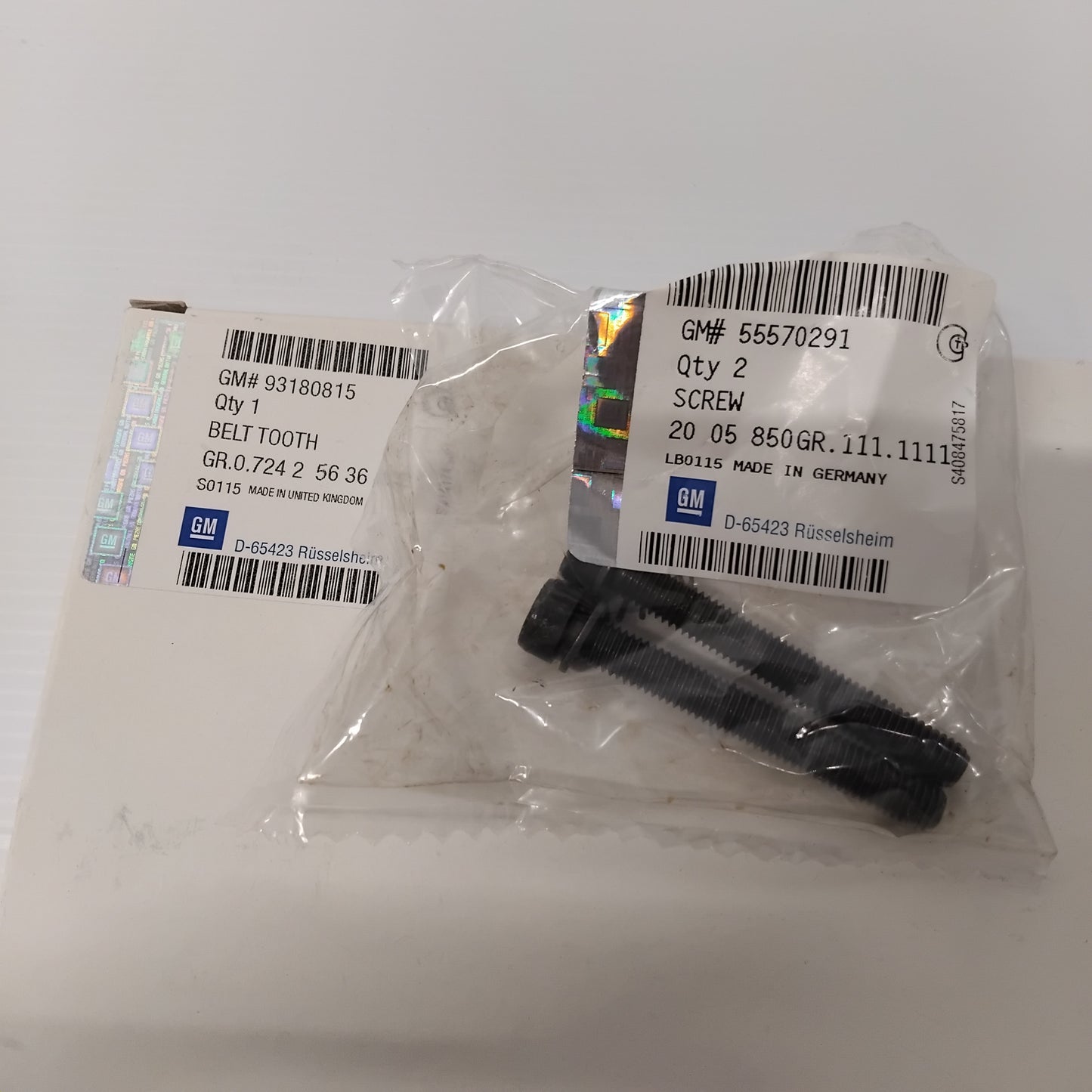 Genuine Timing Belt Kit - Vauxhall Astra H 1.6 | 95516739